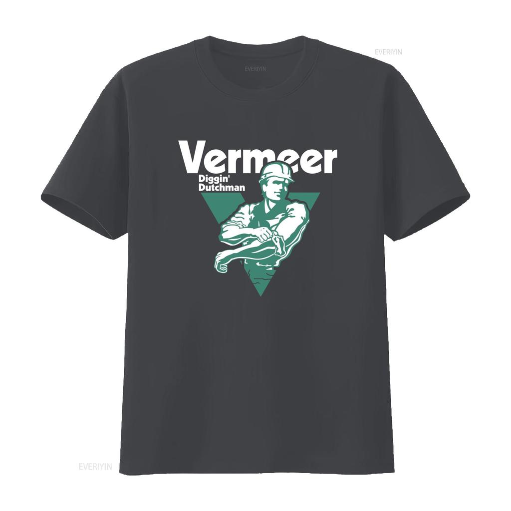 New T Shirt Vermeer The Diggin Dutchunisex Logo Unisexs American Vintage Washed Comfortable Unisex Graphic Stylish