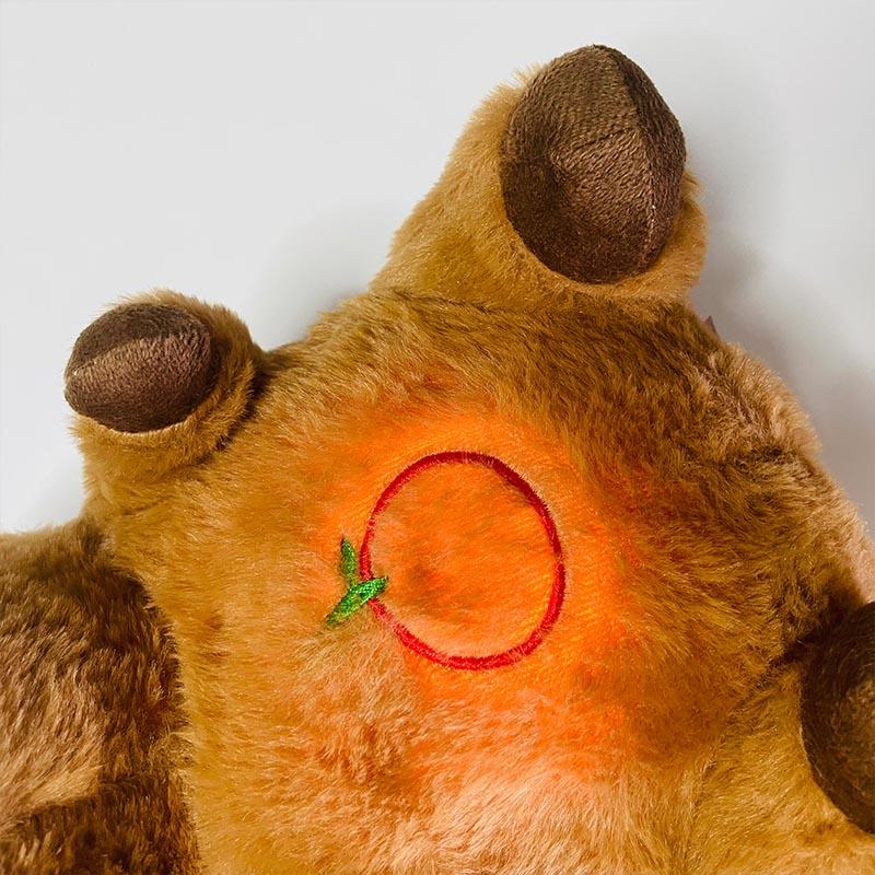 Cute Capybara Breathing Sleep Plush Toys Baby Sleep Companion Sound and Light Creative Doll Toy for Boys Girls Birthday Gift