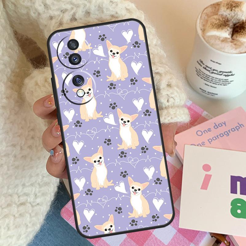 Chihuahua Dog For Honor Magic 8 7 6 Lite Case For Honor 400 200 Pro 90 70 50 X8c X8b X9a X9b X9c X9d Win RT