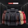 1PcAuto Set Car Seat Covers PU Leather Single Front Split Bench Protector Four Season Universal Fit Most Car SUV Car Accessories