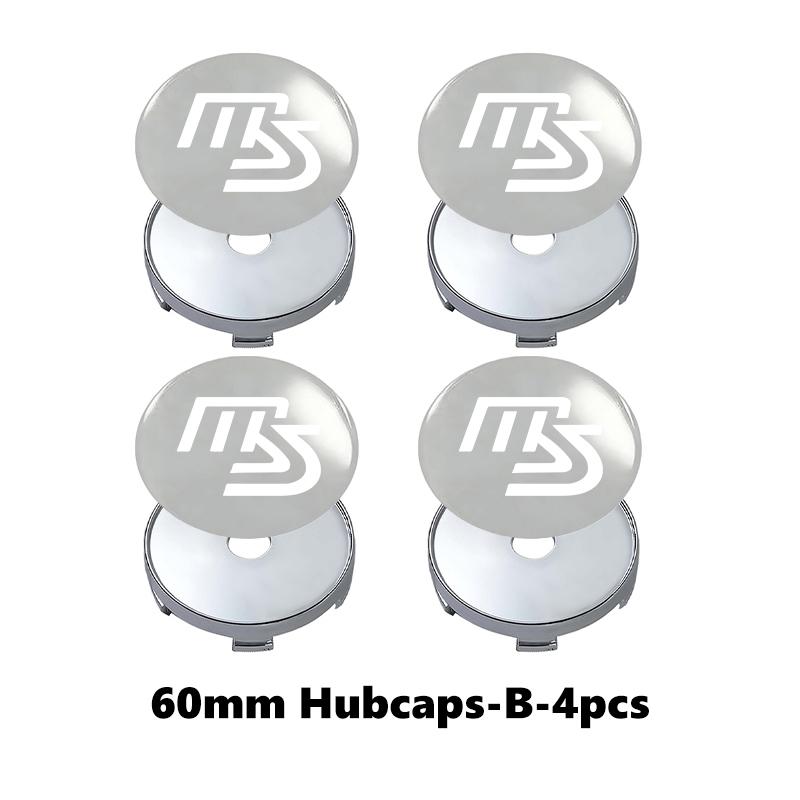 4pcs 56/60mm Car Wheel Center Hub Caps Tire Rim Covers Accessories For Mazda MX-5 CX30 RX8 MX5 BK BL 5 CR CW 6 II GH CX-7 ER k2