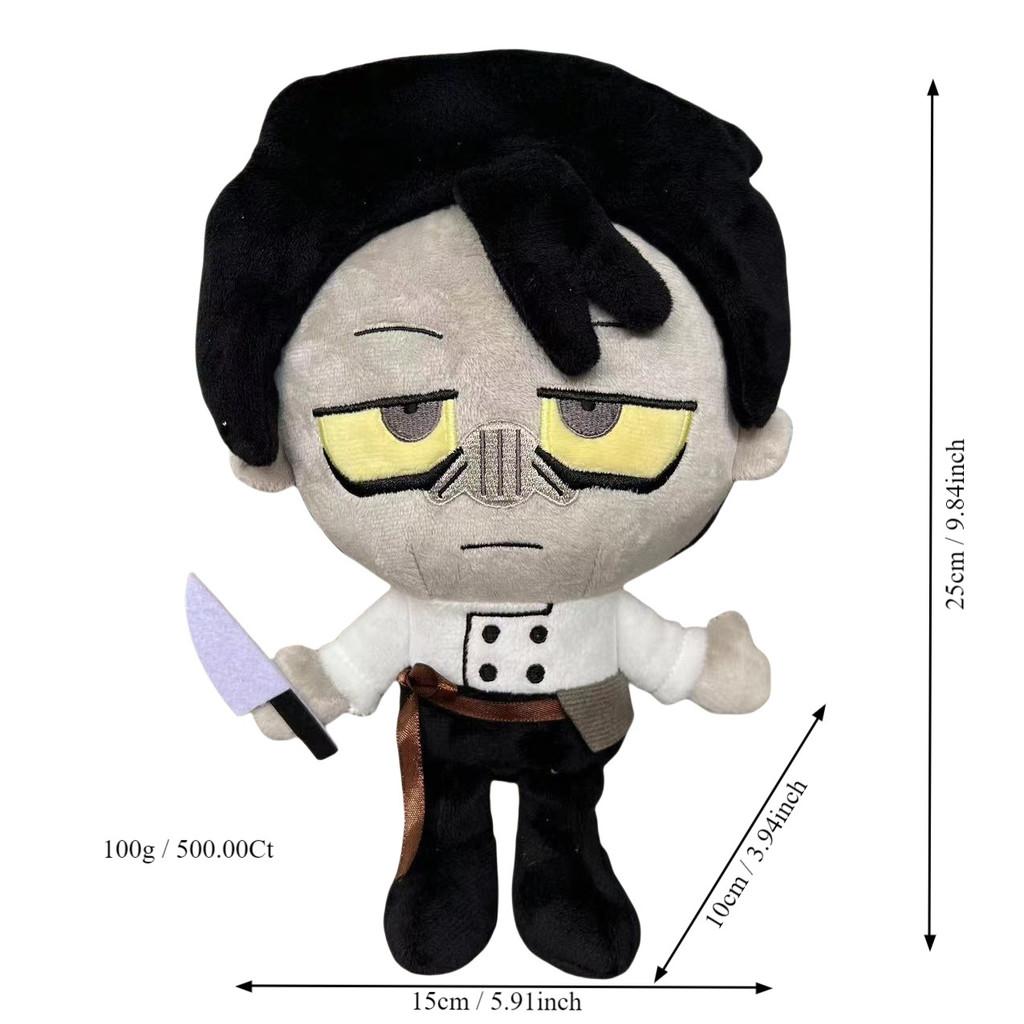 Vince Dead Plate Plush Toy Adorable Figure Soft Crystal Velvet Material 25cm