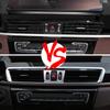 ABS Car Center Console Air Conditioning AC Outlet Decoration Cover for BMW X1 F48 2016 -2020 Vent Trim Frame Sticker Accessories