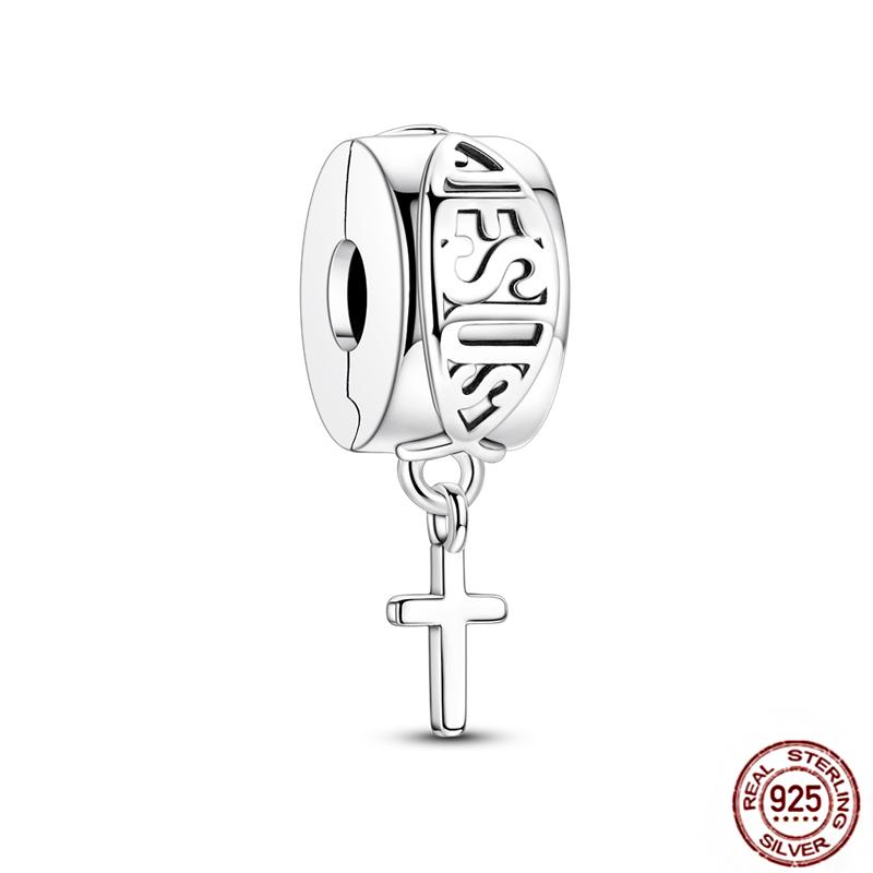 Copper Loveheart Charms Beads Cute Cat Panda Poker Phone Charm Pendant Fit Original Bracelet Diy Jewelry Women Gift