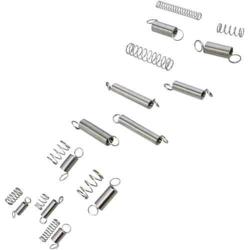 20 Types of Compression and Tension Springs, Coil Springs, Compression Spring Set with Storage Case, Spring Pick Tool, DIY Repair, Experiment, Develop