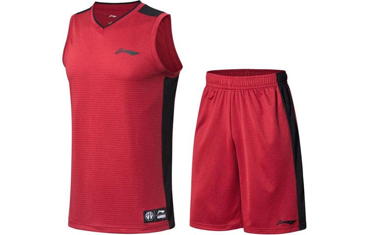Li Ning Casual Sportswear Men s Garnet Red AATN061-6 S