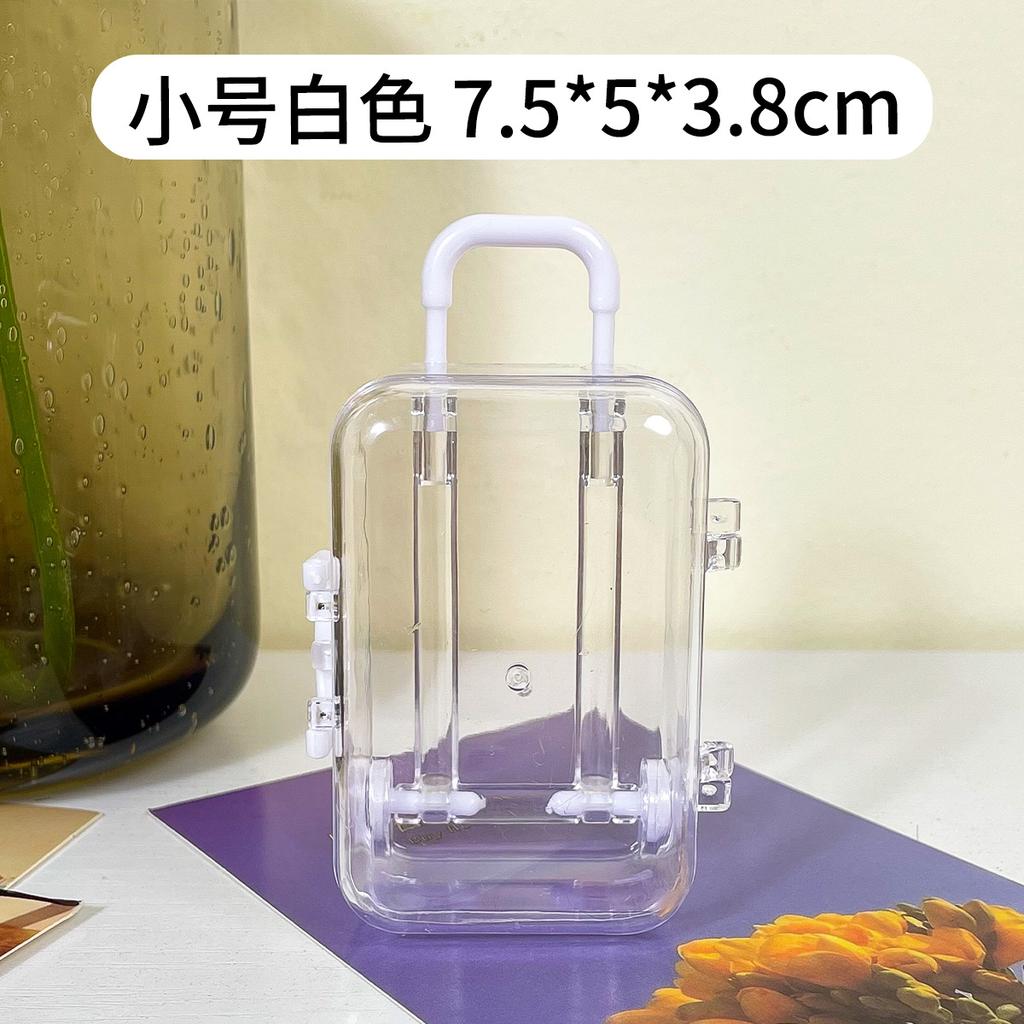 Mode Puppen Handtaschen Koffer Puppenhaus Dekoration Schmuckschatulle Puppen Miniatur Spielzeug Reizende Kleine Clutch Mini Koffer