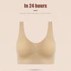 Women Bras Unwired Sports Bras Wireless Sexy Backless Push Up Seamless Mesh Top Bra Without Bones Frame Bras