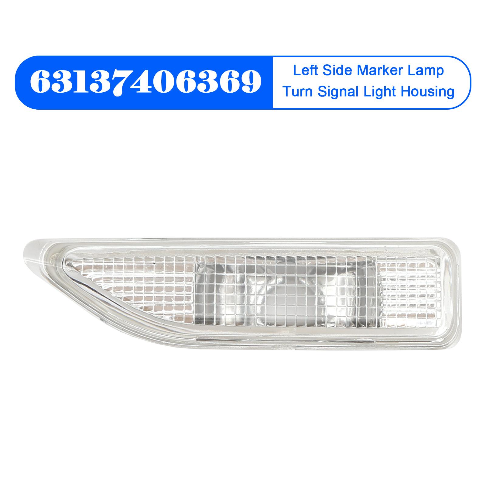

Left Side Marker Lamp Turn Signal Light Housing 63137406369 for Mini F60 16-21
