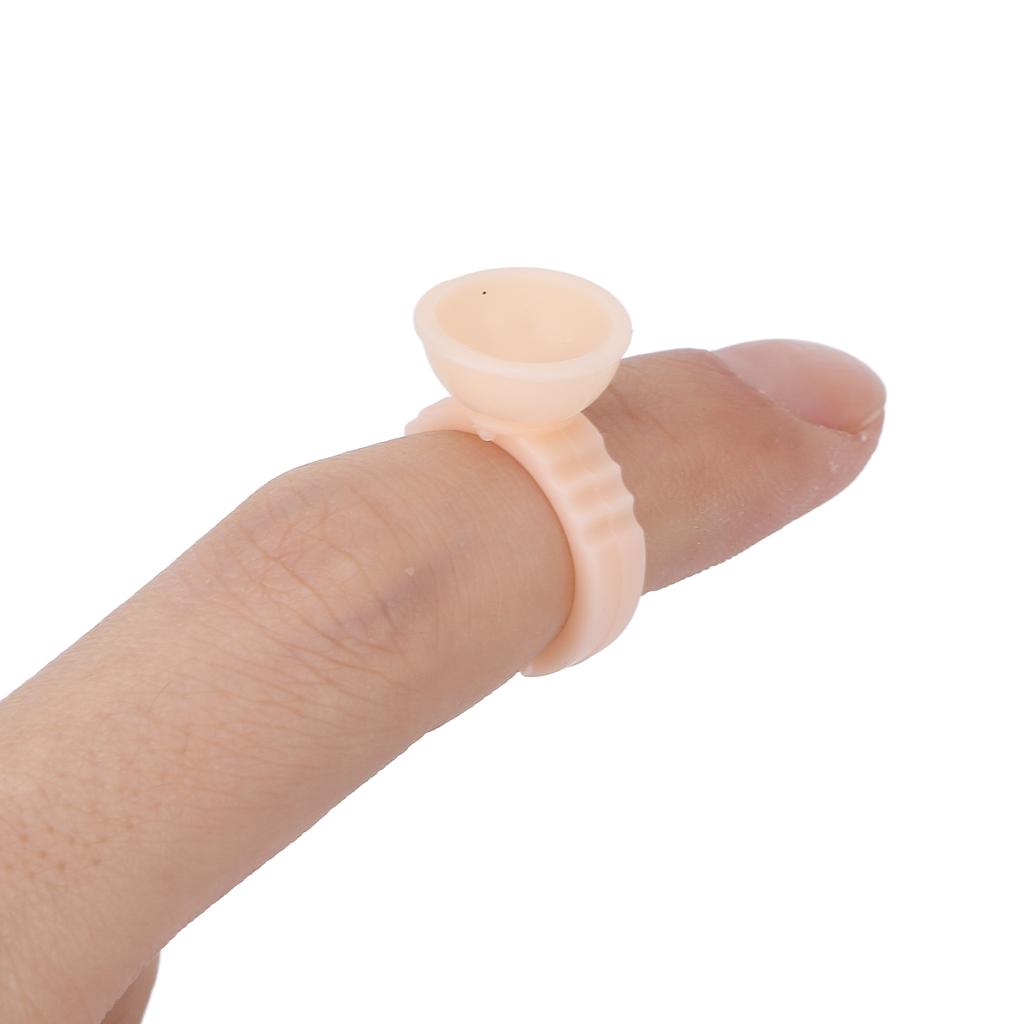 100pcs Silicone Tattoo Pigment Ring Cup Disposable Tattoo Ink Cup Tattoo Accessories