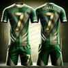 Special Edition Ronaldo No.7 Football Jersey Tee Shorts Set Sportwear Harajuku Summer Casual Kid Tshirt or 2 Piece Set