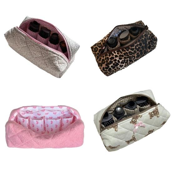 Reseförvaringsväska för hårverktyg Hårtork Locktång Tillbehör Verktygsorganisatör Bärväska Bärbar Multifunktionell Toalettväska Kosmetisk Sminkpåse