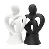 Hugging Couple Statue, 3D Printed Romantic Lover Figurine for Bedroom, Desk, TV Stand, Home Decor, Wedding Valentine's Day Gift for Wife, Husband