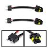 H7 To 9005/9006/HB4 Pigtail Wire Wiring Harness Adapters For Headlight Retrofit