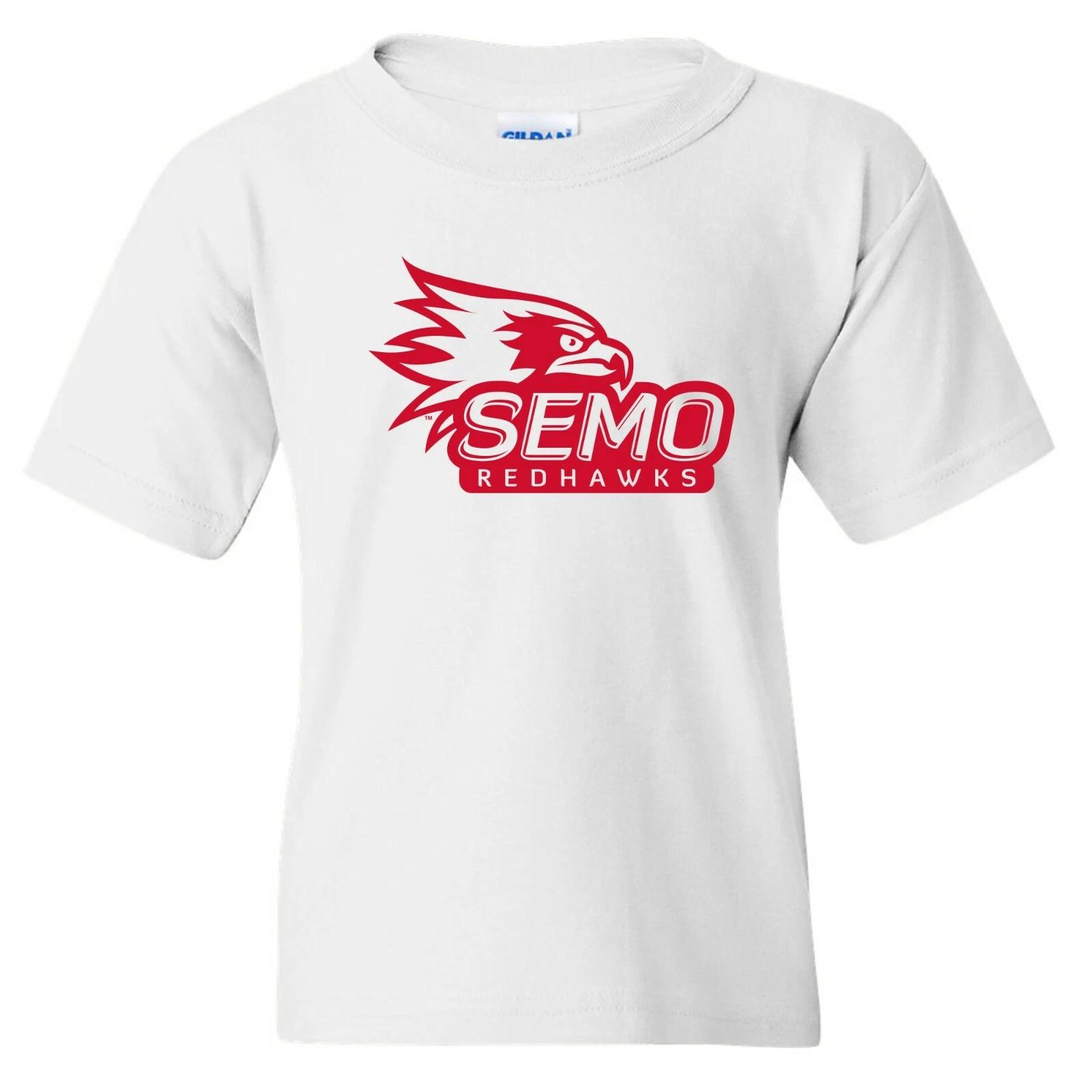 Southeast Missouri State Redhawks Primary Logo Youth T-Shirt - White 2XL