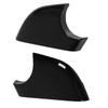 2 Pcs Door Wing Mirror Cover Glossy Black Rear View Mirror Lower Holder Replacement for Tesla Model 3 2017‑2021