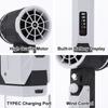 Compressed Air Duster Electric Air Duster Rechargeable Cordless Air Blower Jet Dry Blower for Computer Keyboard Car and Home