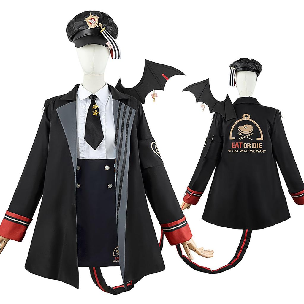 [Milky Time] Blue Archive Kurodate Haruna Cosplay Blue Archive Halloween Game Kurodate Haruna