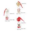 with Bell Christmas Hanging Elk Hot Air Balloon Xmas Ornament Ball Cute Xmas Decor  New Year Party