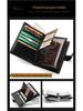 Retro Multifunctional Passport Holder with Zipper - Multi-Card Slots for ID, Credit Cards, and Boarding Passes