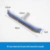 18-inch steel wire brush - no rod