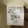 LANVIN SPORT 90s Made in Japan Old Check Pattern Slacks pants 85 beige Men's Used