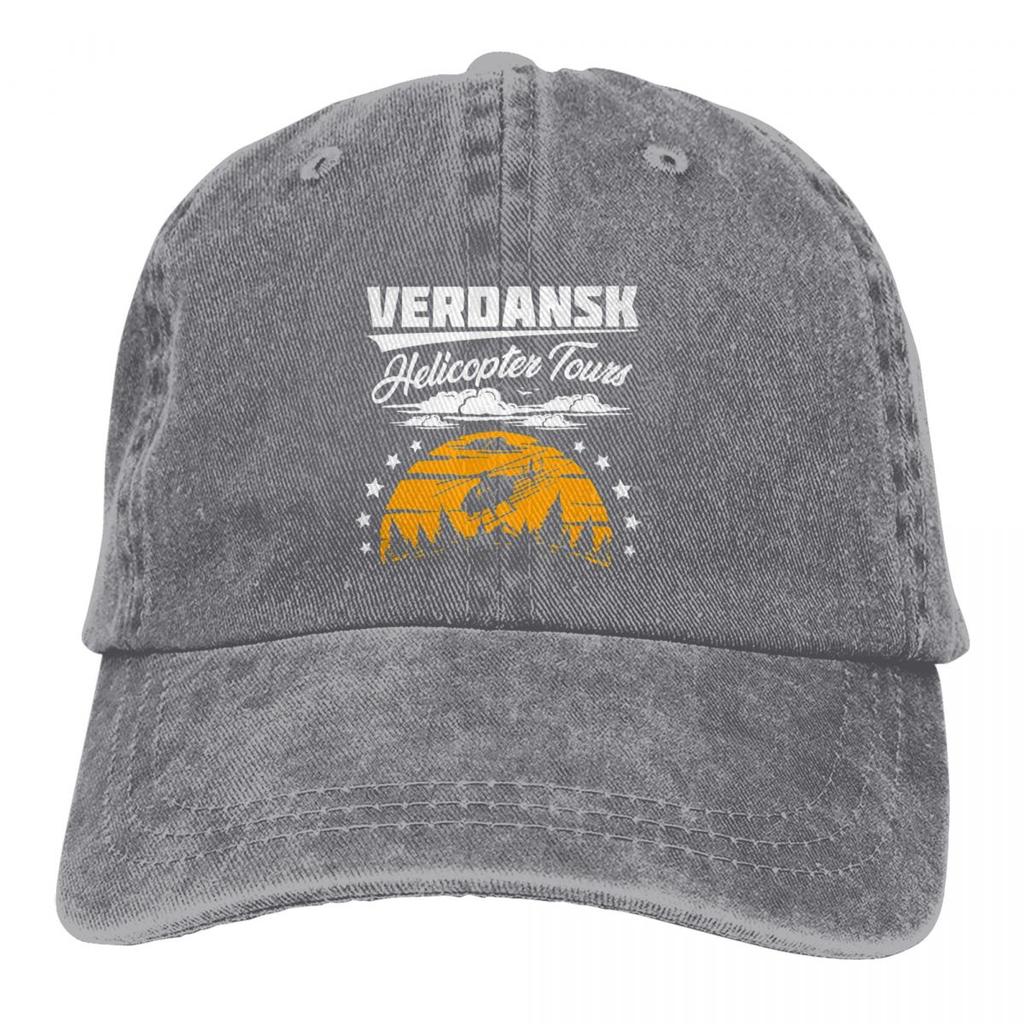 Warzone Verdansk Helicopter Tours Klasik Beyzbol Şapkası Unisex Şapkalar Kadın Vizör Koruma Snapback COD Black Ops Soğuk Savaş Şapkaları