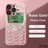 Green Note 2DFlat For iPhone17 18 16 15 14 13 12 11 Pro Max XS XR 8 7Plus Phone Cover Shockproof Protective Back Cover