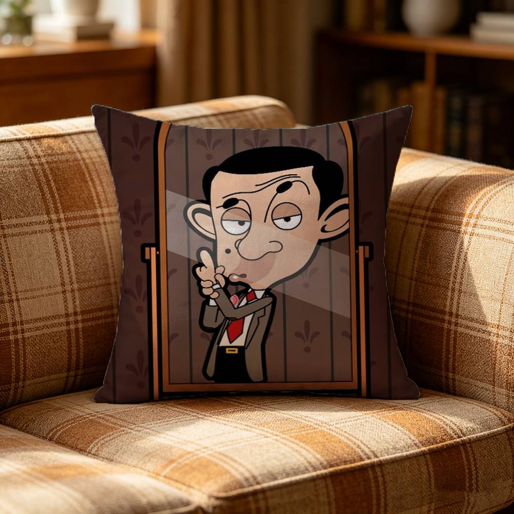 CClassic MMr BBean Pillow Case Cushion Cover Throw Pillow Case For Car Sofa