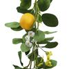 Artificial Lemon Garland Spring Fruit Garland with Lemons for Front Door Home Kitchen Party Wedding Decor 6.6ft
