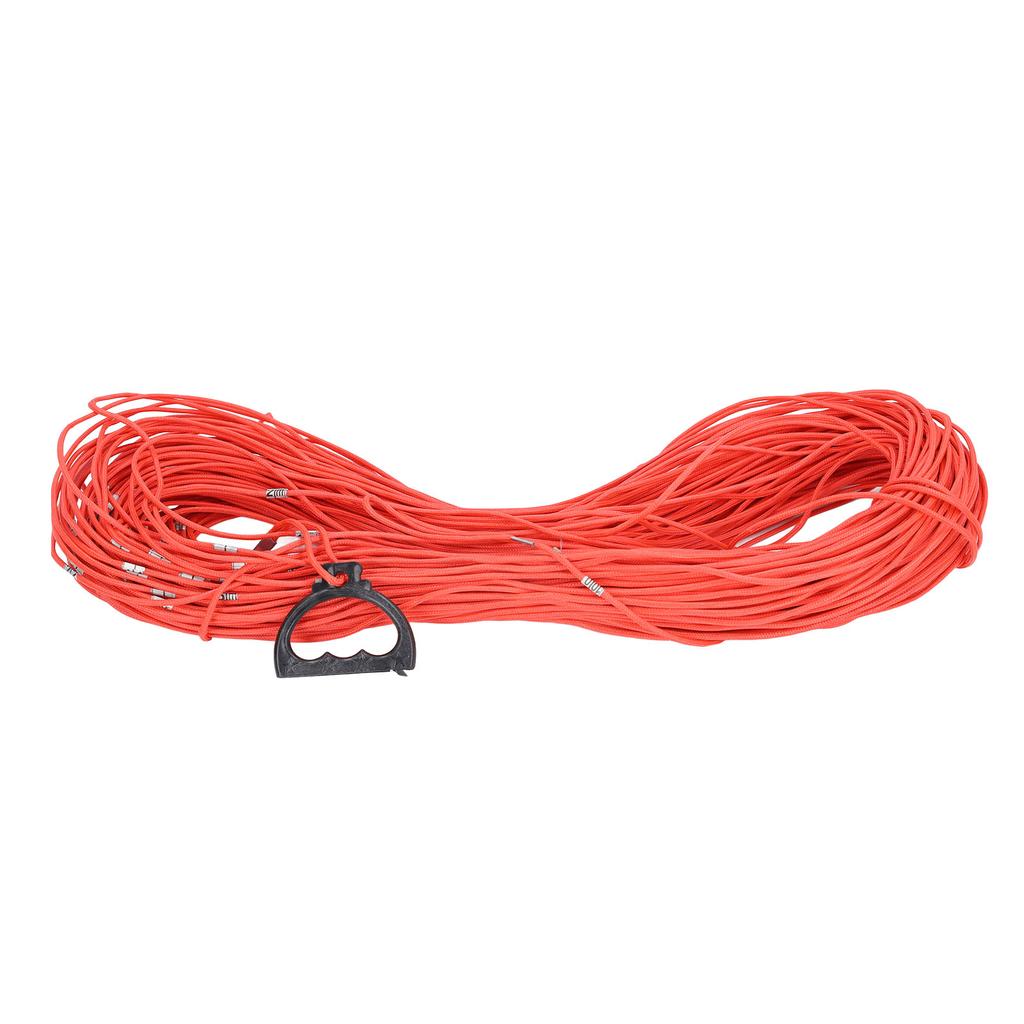 Well Measuring Rope 100M Nylon Multifunctional Railway Road Measuring Rope for Engineering