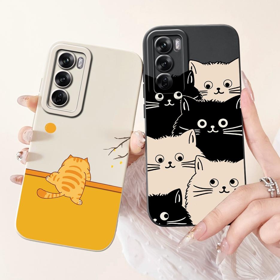 Per Custodia Oppo Reno12 Pro 5G CPH2629 Carina Moda Cartone Animato Cover Morbide Custodie in Silicone Per Oppo Reno 12 Pro Reno12 5G CPH2625 Paraurti
