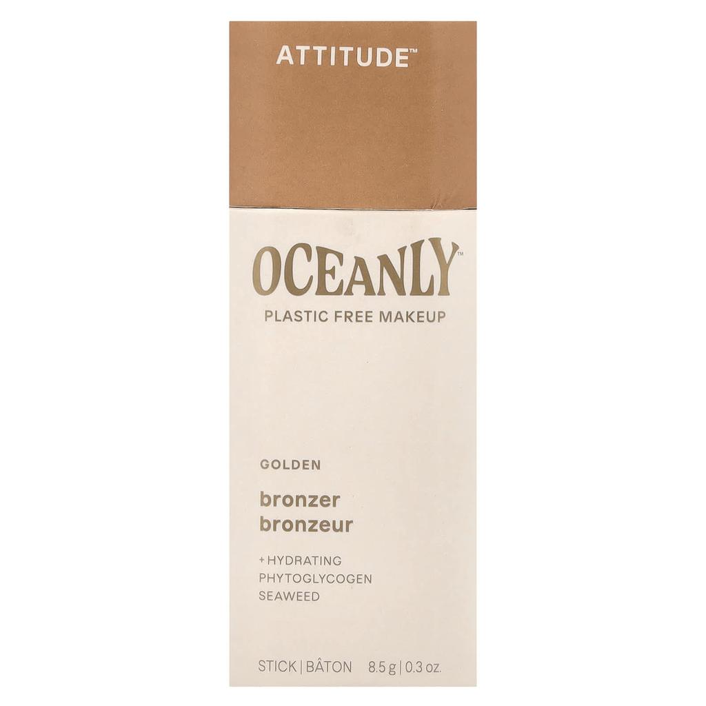 ATTITUDE, Oceanly™, bronzer, golden, 8.5 g (0.3 oz)