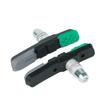 2 Pcs Robust Hard Wearing Rubber 70Mm V Brake Pads For Metal Rim Fit Wet Dry Conditions