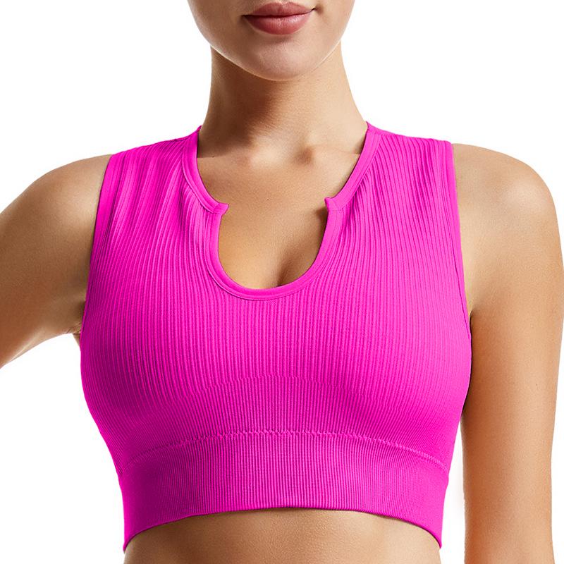 Women's Shockproof Sports Bra: Anti-Sag, Wireless, Sexy Back Yoga Vest