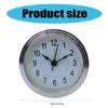 Stylish Snooze Clock Insert 3Inch Clock Movement Replacement Arabic or Roman Numbers Clock Accessory for Home Decors