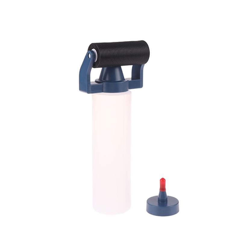 8 Unzen Holzleim Roller Flaschenset Leimbehälter Dispensieren Kunststoff Applikatorflasche für Holzbearbeitung Malerei Diy Werkzeug