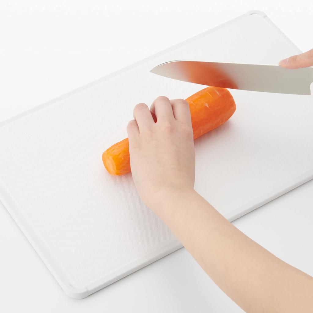 MUJI Lightweight Cutting 23cm W x 39cm D x Antibacterial 44316627 Board, Large, 0.9cm T, Ag+ Coating,
