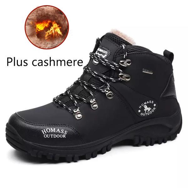38-46 Pánské boty do sněhu Bezpečnostní pracovní obuv Vodotěsné turistické boty proti rozbití