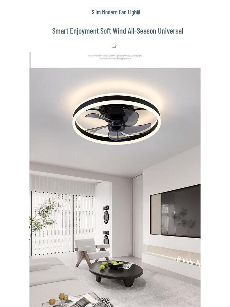 Luxury Ceiling Fan Light for Bedroom, Study, and Dining Room