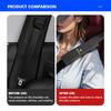 ZNBUA1 Car Safety Seat Belt Shoulder Breathable Protection Padding Pad For Alfa Romeo Giulietta GT 159 147 156 Mito Brera Giulia Spider