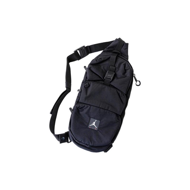 Jordan Plátěná crossbody taška Plátěná taška Ledvinka Taška přes rameno Běžná Unisex Černá Jordan DJ5650-010