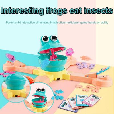 Electric   Projection Feeding Insect Eating Game Leisure Multiplayer Interactive Educational Toy