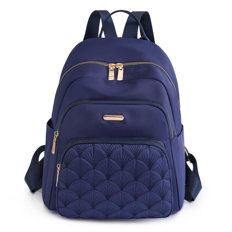 New backpack Oxford cloth large capacity versatile student backpack fashion lightweight travel bag men and women