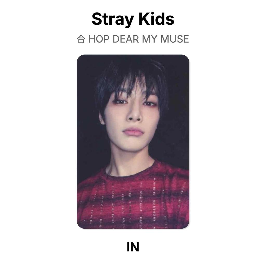 Stray Kids HOP DEAR MY MUSE Official Photocard