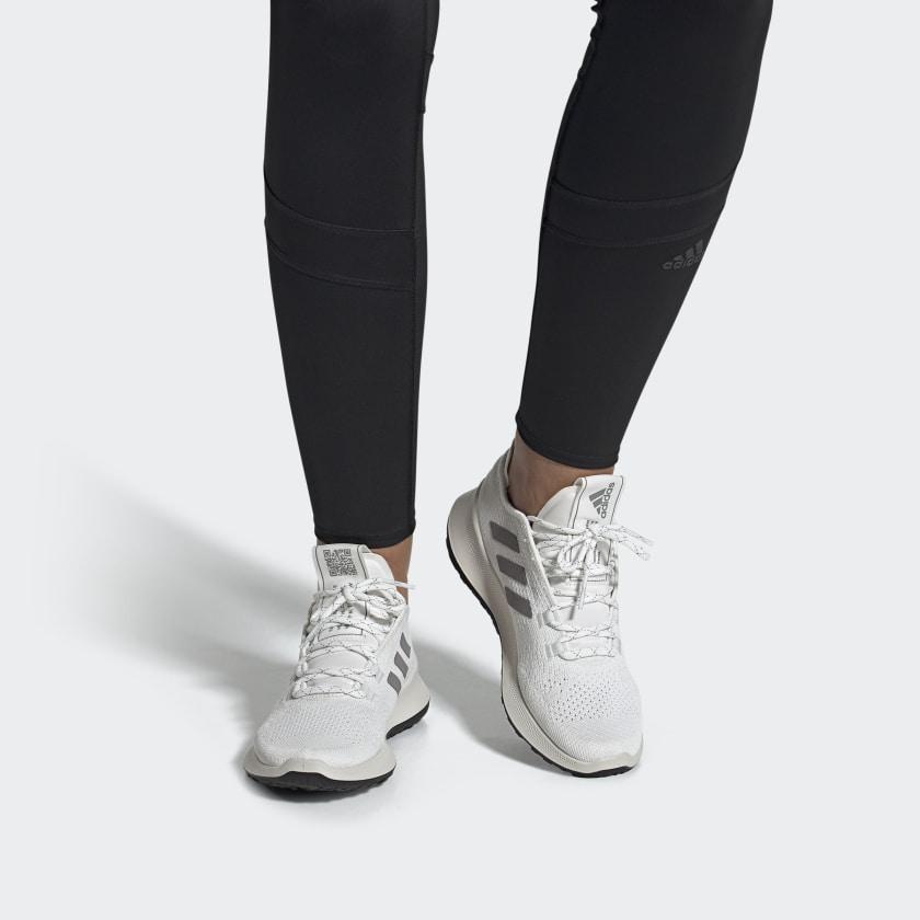 Adidas Sensebounce+ Ace Casual Comfortable Fabric Shock Absorption Non-Slip Wear-Resistant Breathable Low-Top Running Shoes Women sneaker EF0296