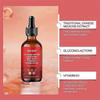 3 flaconcini di Gocce di Peperoncino di Caienna, con Biancospino e Barbabietola, Liquido Portatile per la Cura del Corpo