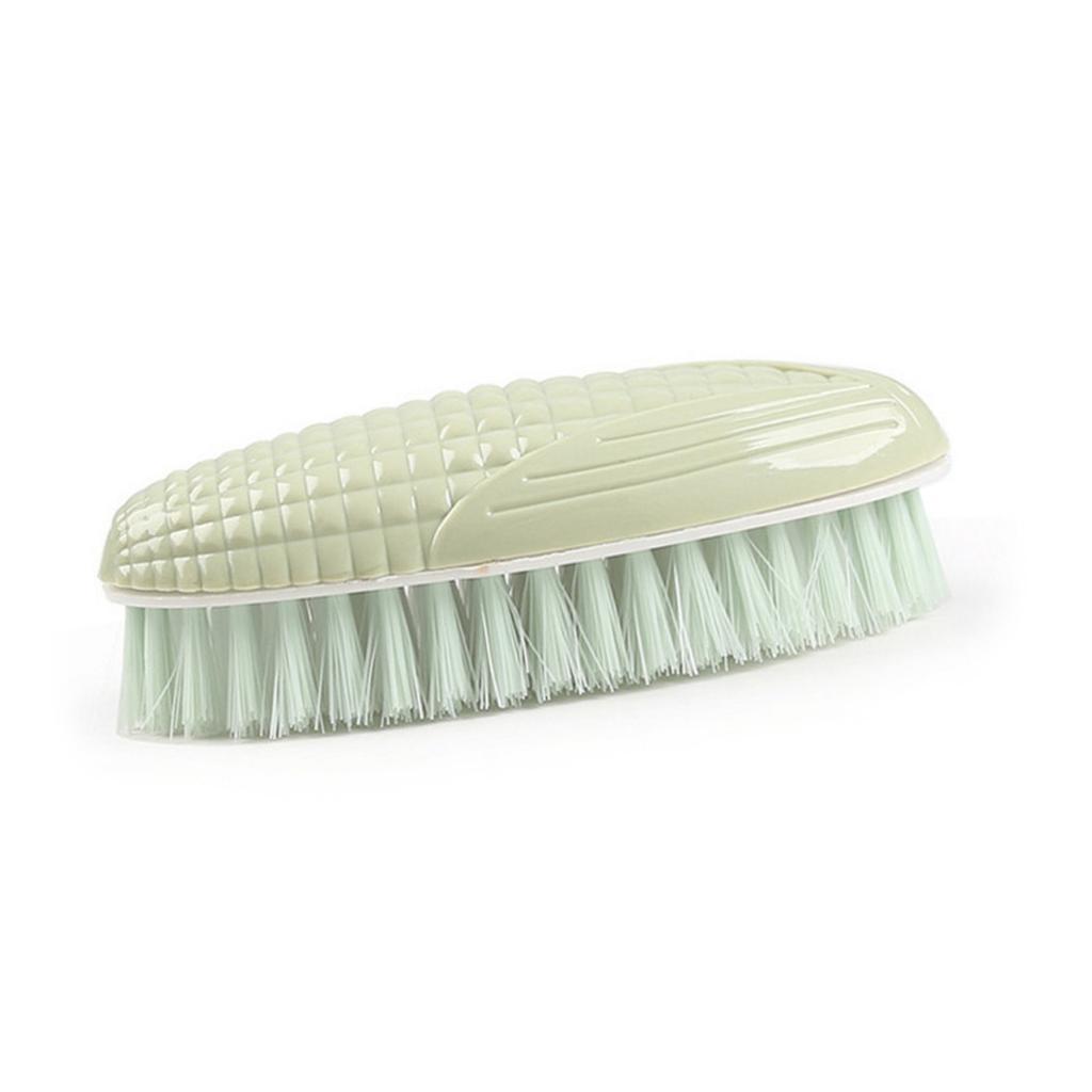 Soft Bristle Clothes Brush Multifunctional Corn Shape Cleaning Brush Household Shoe Washing Brush