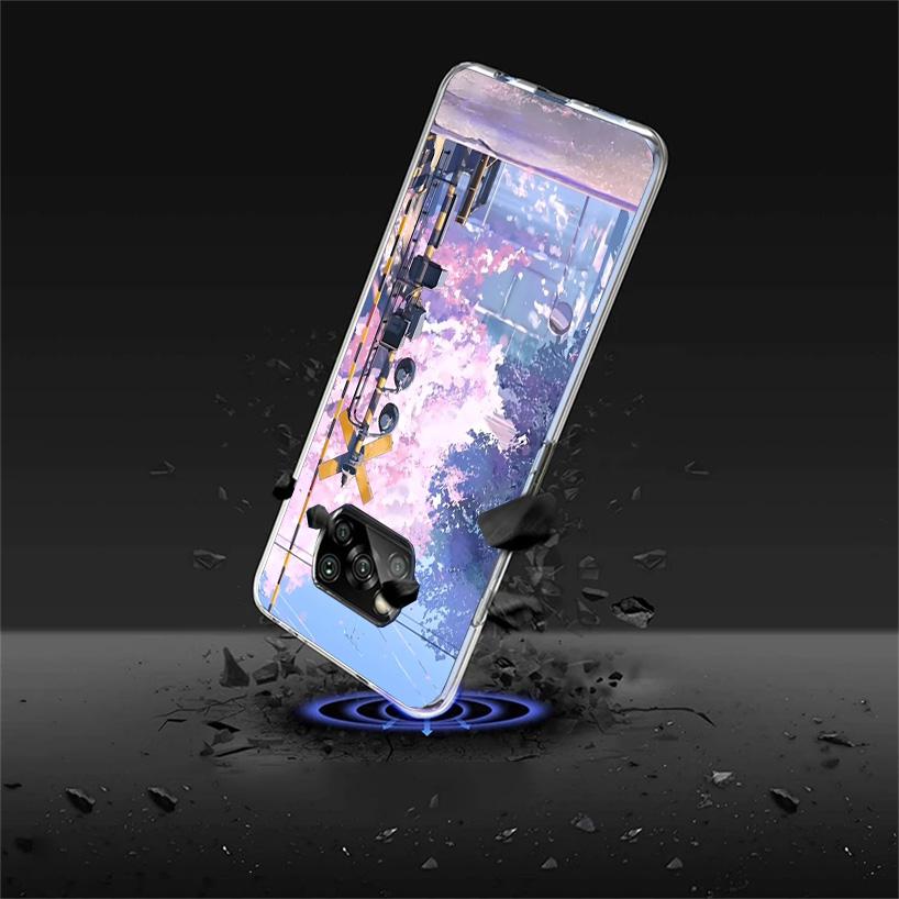 Anime Ästhetische Landschaft Handyhülle Für Xiaomi Poco X7 X6 X5 Pro F7 Ultra Redmi 15C 15 13 13C 12 12C 10 10A 10C 9 9A 9C 9T Hülle