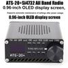 ATS-20+Si4732 Full Band Radio Receiver Built-in Battery Full Band Receiver Scanner FM AM MW&SW SSB LSB & USB with Antenna